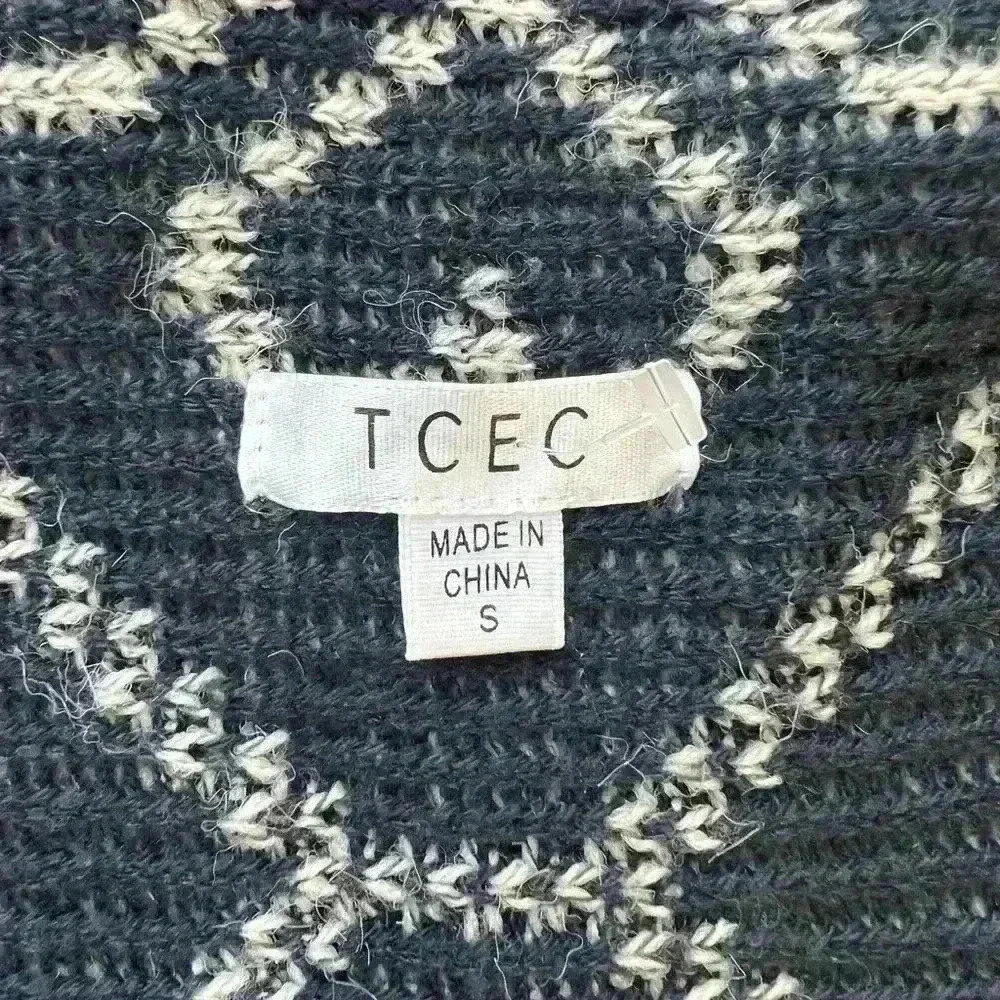 Tcec Aztec Style Print Drape Like Cardigan - image 5